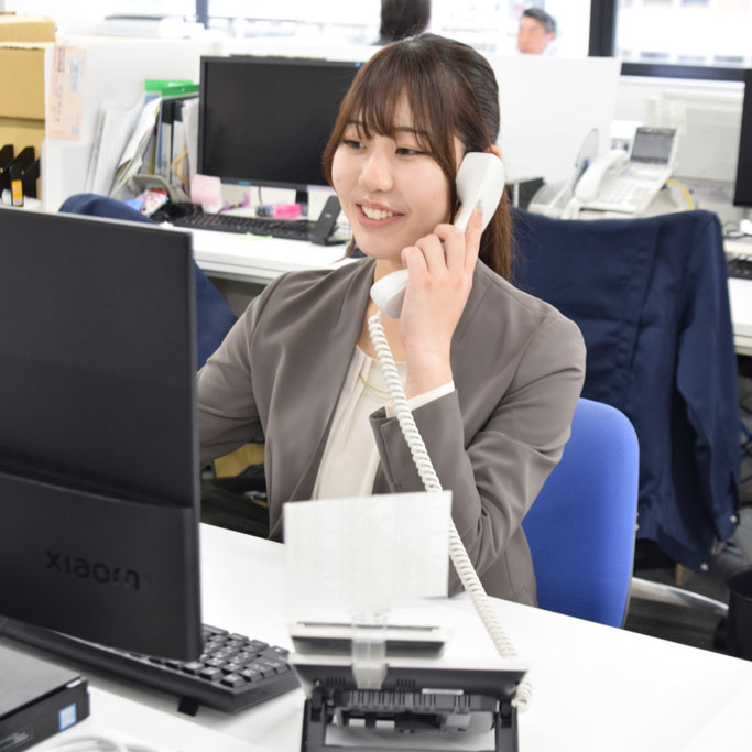 総合職の仕事の様子
