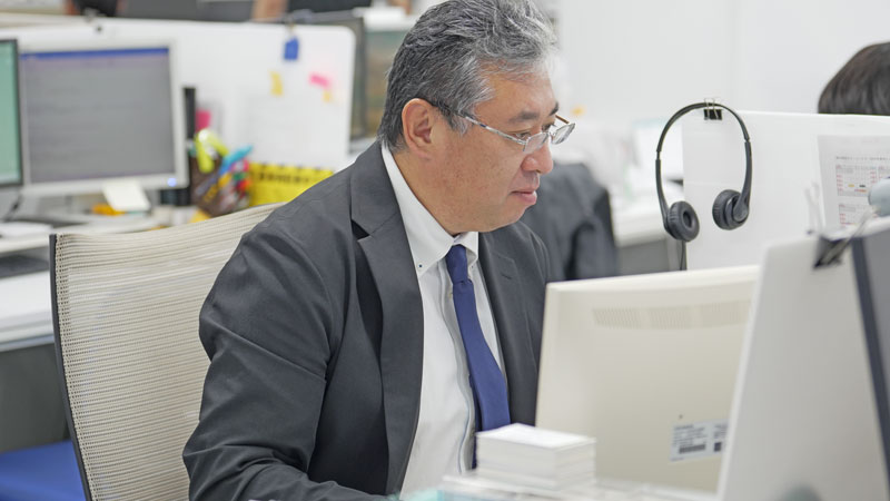 営業社員 Y.K
